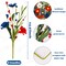 8-Bundle 4th of July Decorations – Red, White & Blue Artificial Silk Flowers for Patriotic Table Centerpieces, Vases, and Memorial Day Home Decor